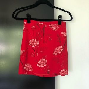 Wilfred pattern mini skirt size 0